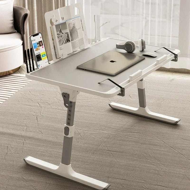 Mesa Plegable Elevable para Laptop con Radiador y Soporte. Escritorio Ajustable